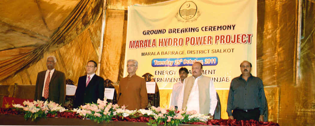 Pakistan Minister of Water and Sinotec Managing Director attend Stone Laying Ceremony of Hydropower Project Pakistan Minister of Water and Sinotec Managing Director attend Stone Laying Ceremony of Hydropower Project